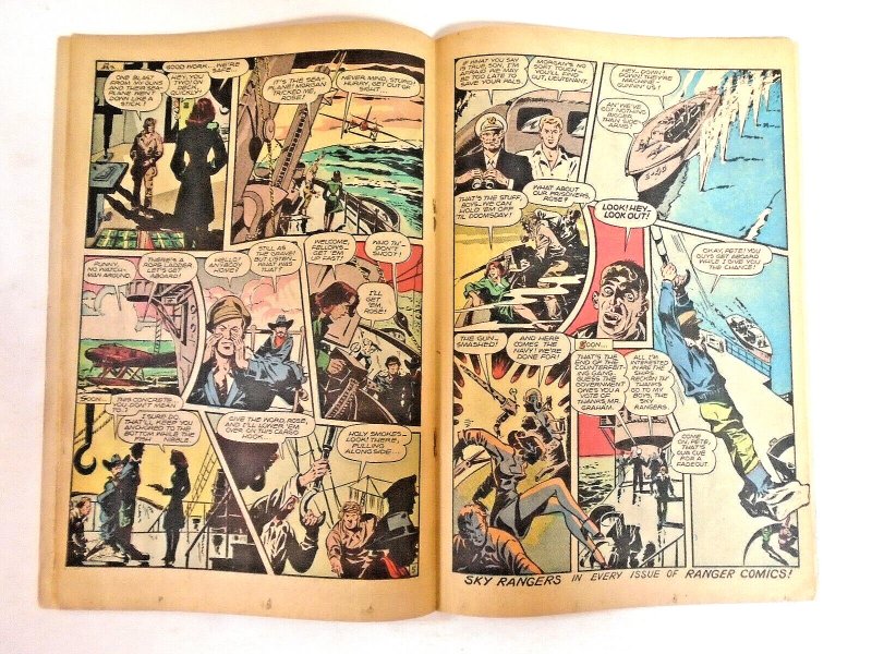 Rangers Comics (Fiction House) #36vg/f Firehair, Baker