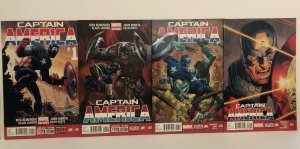 Captain America Lot Of 4 Various Comics #1,7,13,&15