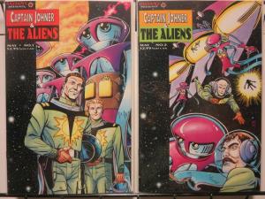CAPTAIN JOHNER & THE ALIENS 1-2 Russ Manning reprints!