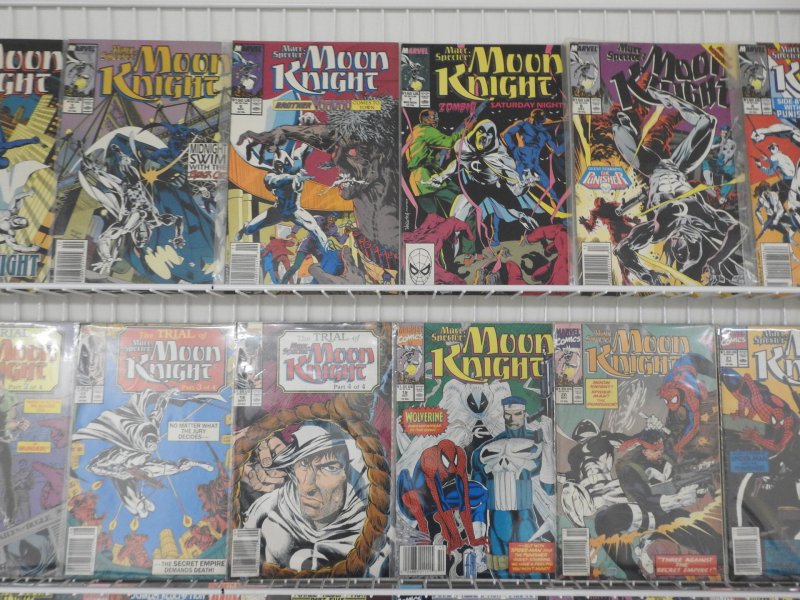 Marc Spectre: Moon Knight #1-60 Complete Set! Platt Books!! Avg VF Condition!!