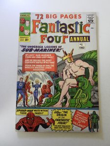 Fantastic Four Annual #1 (1963) VG+ condition see description