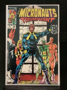 Micronauts #58 (1984)