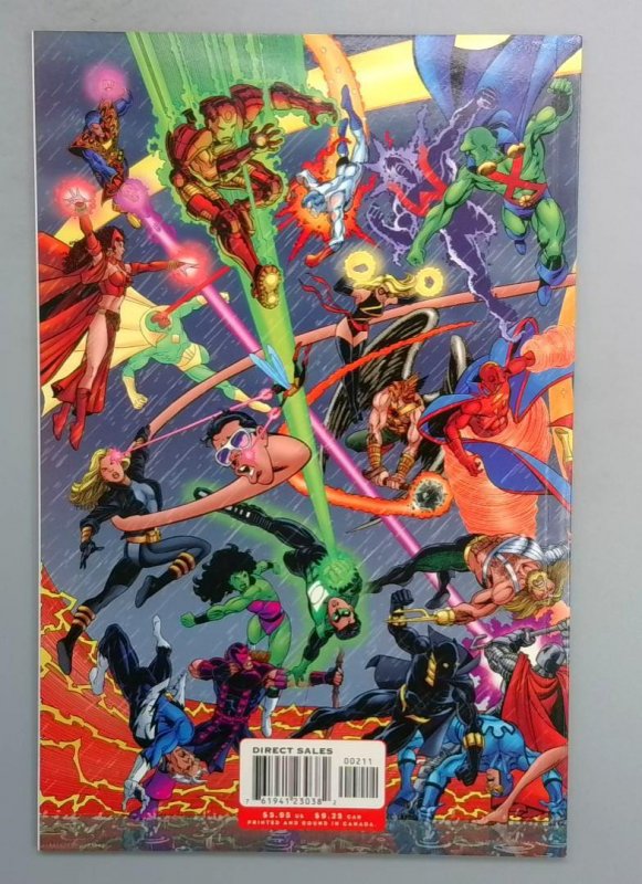 Avengers/JLA #2 NM George Perez Signed COA DC Comics/Marvel, 2003