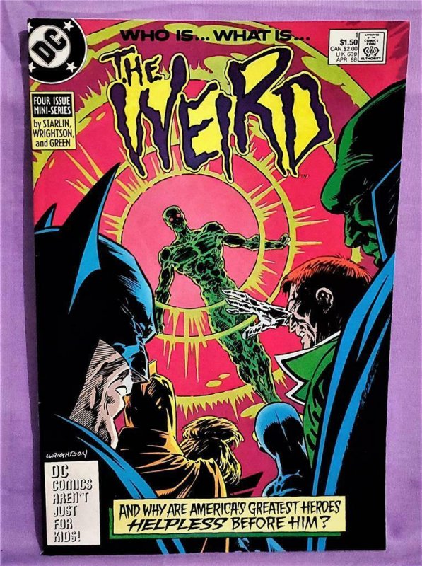 Justice League THE WEIRD #1 - 4 Bernie Wrightson Jim Starlin (DC, 1988)! 