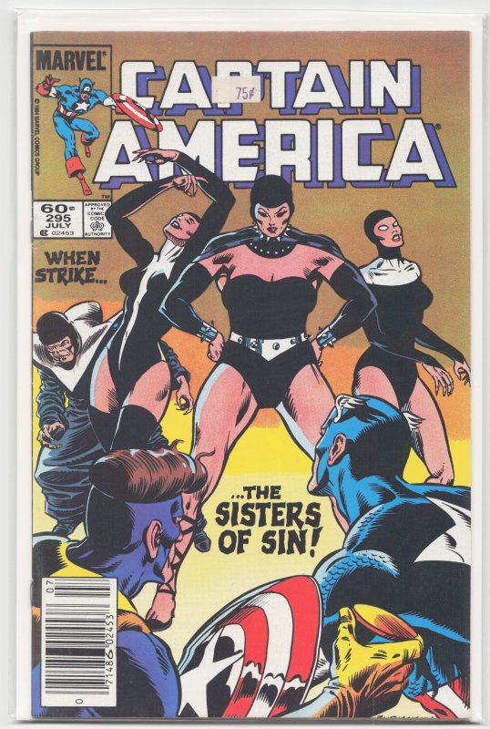 Captain America #295 (1984) Captain America