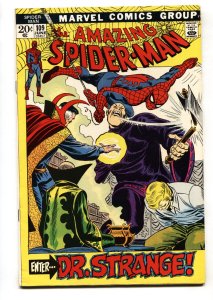 AMAZING SPIDER-MAN #109 -- MARVEL COMICS SILVER-AGE -- Dr. Strange -- VF-