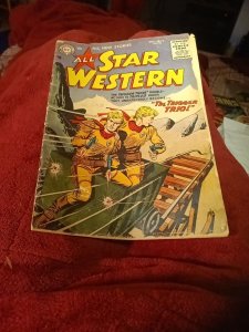 ALL STAR WESTERN #85 DC Comics 1955 Johnny Thunder Golden Age Trigger Twins Trio