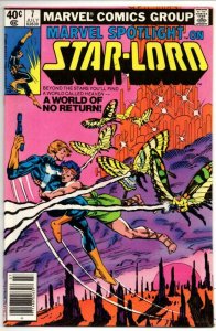 MARVEL SPOTLIGHT on STAR-LORD #7, VF/NM, Guardians of the Galaxy, 1979 1980