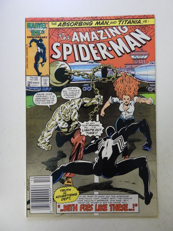 The Amazing Spider-Man #283 (1986) VF- condition