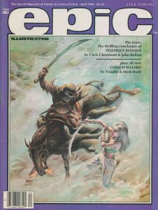 Epic Illustrated Issue #23 FN ; Epic | April 1984 John Bolton