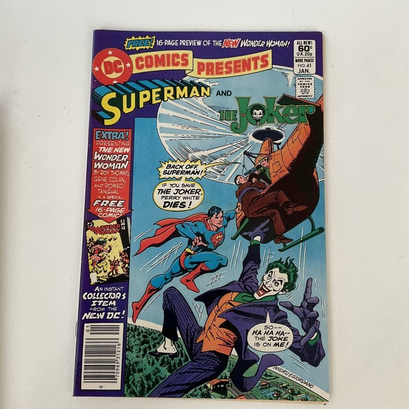 Dc Comics Presents 41 Near Mint- Nm- 9.2 Newsstand Dc Comics 82