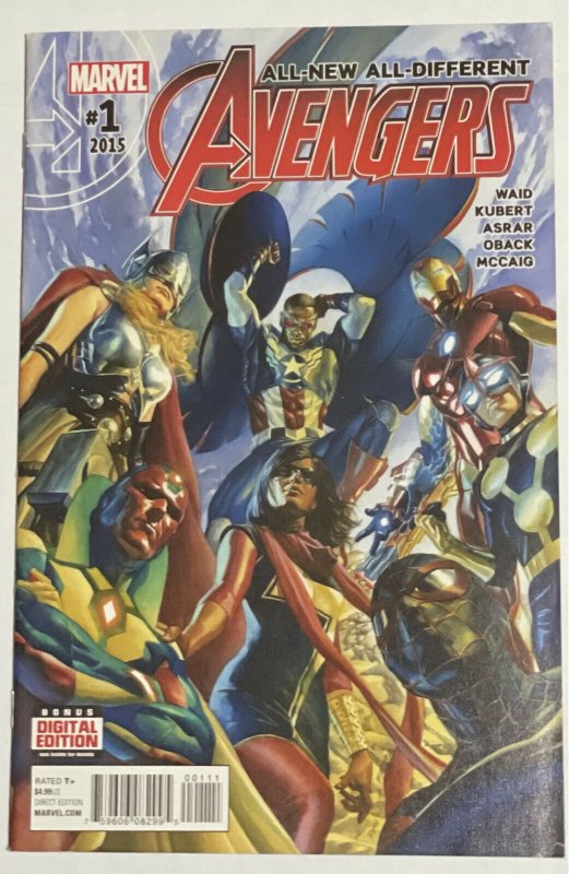 All-New All Different Avengers #1 (2015 Marvel) 759606082995