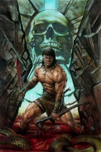 (2019) CONAN THE BARBARIAN #1 Adi Granov 1:50 VARIANT COVER