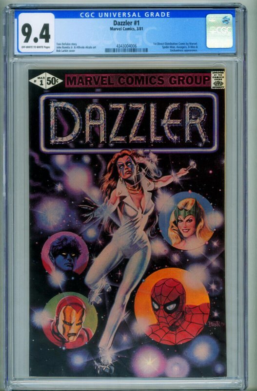 Dazzler #1 CGC 9.4 -COMIC BOOK 1981- Marvel Comics- 4343004006
