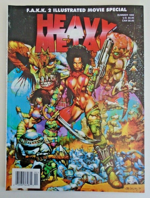 *Heavy Metal 1/99-11/2000 w/ Corben and Windsor-Smith (17 books)