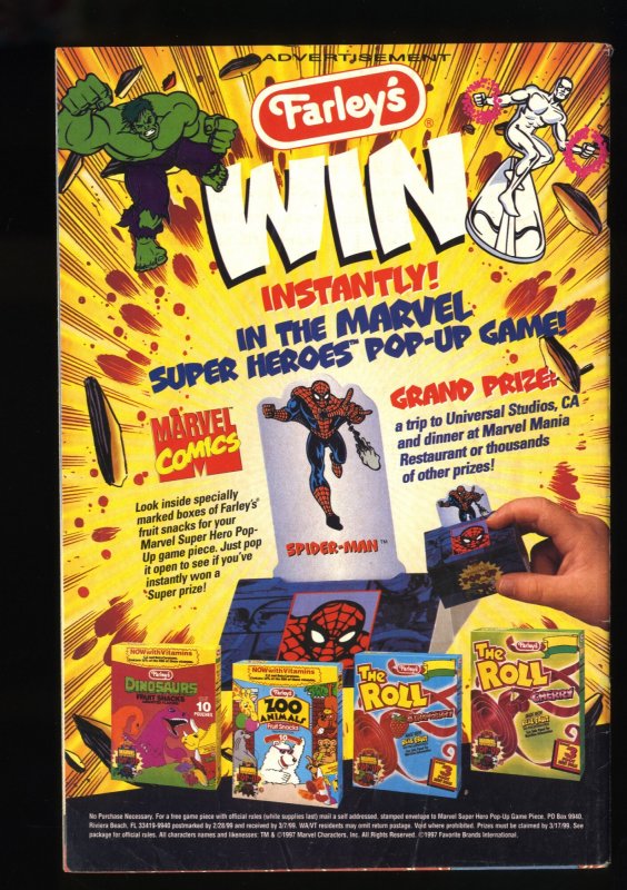 Amazing Spider-Man #431 VG+ 4.5 1st Cosmic Carnage!