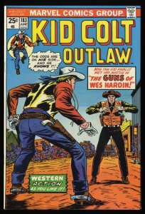 Kid Colt Outlaw #183 VF- 7.5