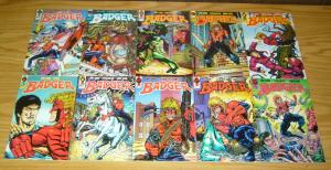 Badger #1-70 VF/NM complete series - mike baron - first comics - vietnam vet