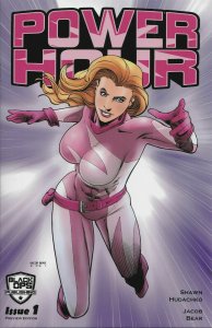 POWER HOUR #1 PREVIEW (PURPLE EXCLUSIVE VARIANT COVER) ~ Black Ops Publishing