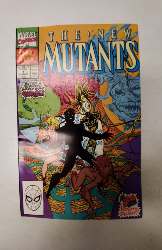 New Mutants Summer Special #1 (1990) Marvel Comic Book J722