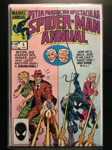 The Spectacular Spider-Man Annual #4 Direct Edition (1984)