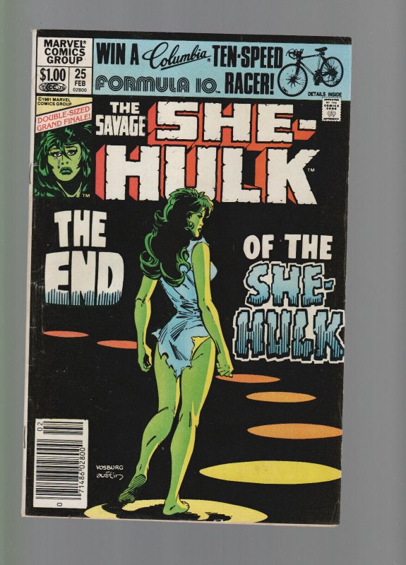 Savage She-Hulk #25 f/vf 