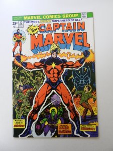 Captain Marvel #32 (1974) FN- condition subscription fold