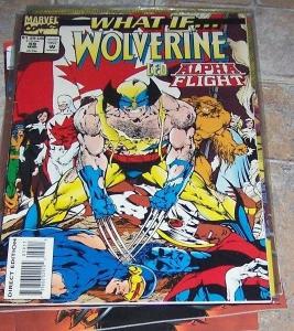 What If...? #59 (Mar 1994, Marvel)... WOLVERINE HAD LED ALPHA FLIGHT ?