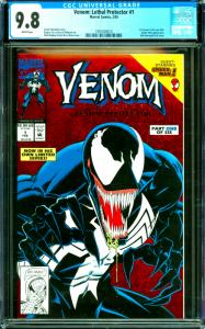 Venom: Lethal Protector #1 CGC Graded 9.8 1st Venom in His Own Title