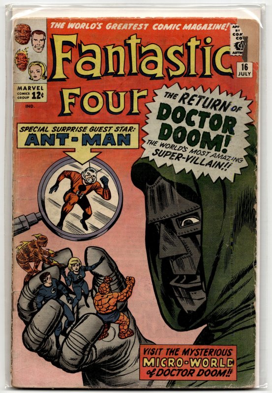 Fantastic Four #16 (1963) Fantastic Four