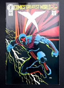 Comics' Greatest World: X #1, 1 & 2 (1993) [Lot 3 bks] - Dark Horse Hero...