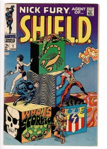 NICK FURY AGENT OF SHIELD 1 F+ 6.5;KEY SECRET INVASION;DISNEY+;1st APP.SCORPIO.