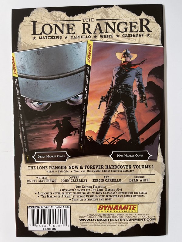 The Lone Ranger #5 - NM+ (2007)