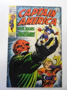 Captain America #115 (1969) FN Condition!