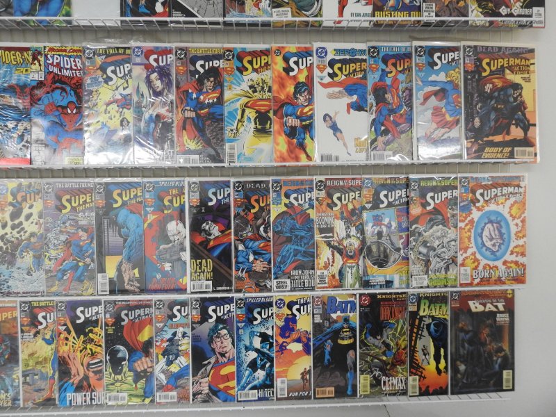 Huge Lot 150+ Comics W/ Superman, Avengers, Spider-Man, +More! Avg FN/VF Cond!