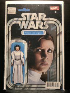 Princess Leia #1 John Tyler Christopher Action Figure Variant (2015)