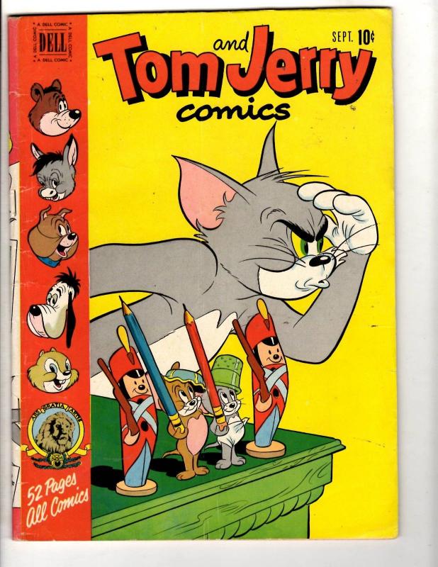 Tom & Jerry Comics # 86 FN/VF 1951 Dell Golden Age Comic Book Sylvester Cat JL10