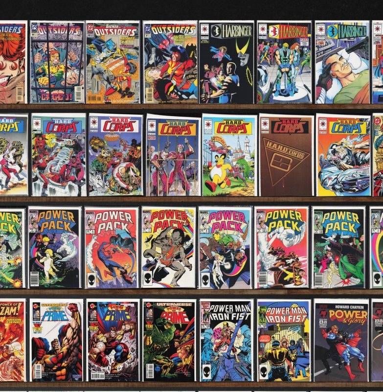 Huge Lot 150+ Comics with Generation X, Harbinger, Power Pack & More!