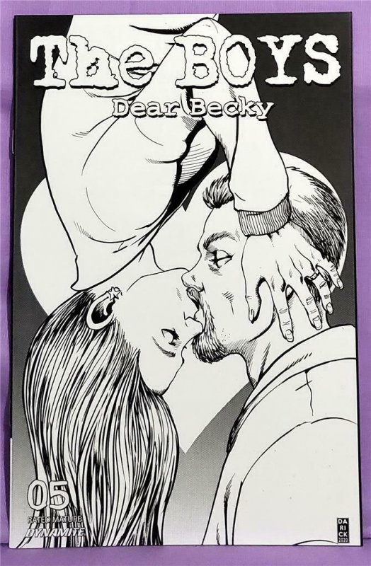 THE BOYS Dear Becky #5 - 8 Robertson Line Art Premium Covers (Dynamite, 2020)! 725130290571