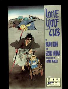 Lot of 10 Lone Wolf and Cub First Comic Books #2 3 4 5 6 7 8 9 10 11 JF20