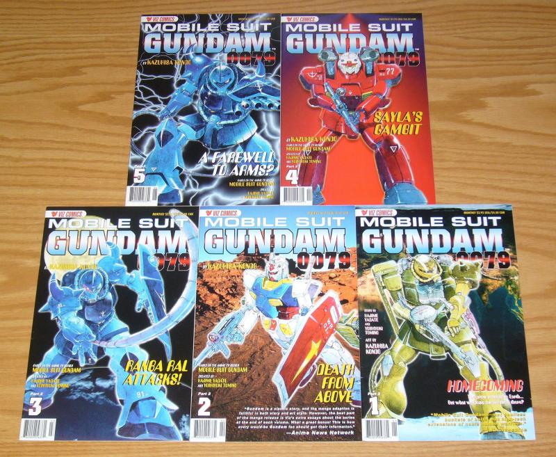 Mobile Suit Gundam 0079 Part 2 1 5 Vf Nm Complete Series Viz Comics Manga Set International Manga Viz Hipcomic