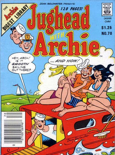 Jughead with Archie Digest Magazine #70 POOR ; Archie | low grade comic Bikini C