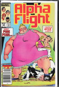Alpha Flight #22 (1985) Alpha Flight [Key Issue]