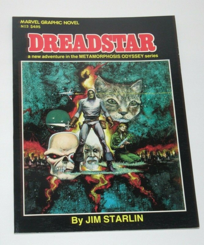 Marvel Graphic Novel #3 Dreadstar Metamorphosis Odyssey Starlin 1982 Marvel VF