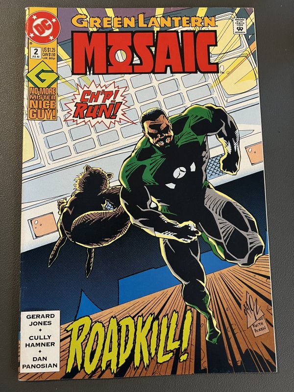 Green Lantern: Mosaic #2 (1992) VF ONE DOLLAR BOX!