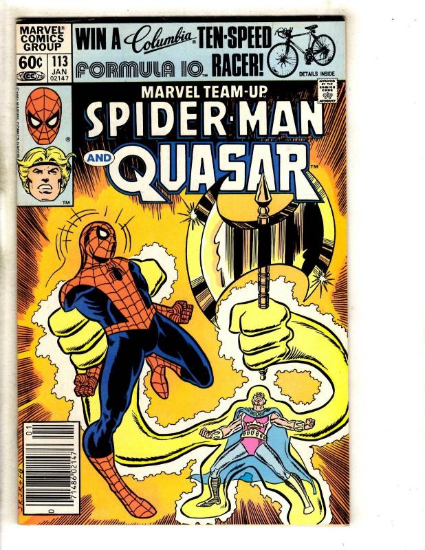 8 Marvel Team-Up Comic Books # 73 85 90 108 109 113 117 118 Hulk Spider-Man RJ3