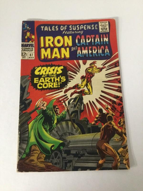 Tales Of Suspense 87 4.0 Vg Very Good Marvel SA