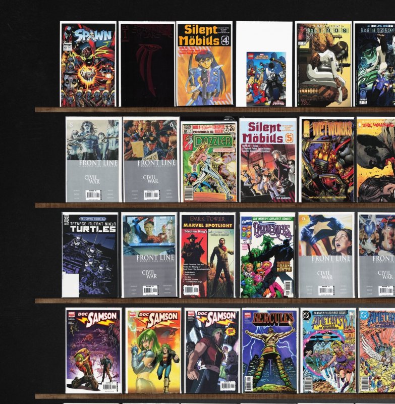 Huge Lot 150+ Comics with Dreadstar And Company, Wetworks, Hercules & More!
