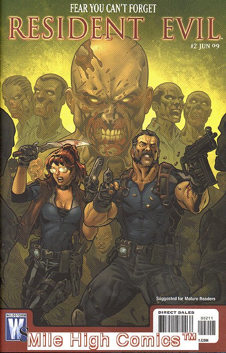 RESIDENT EVIL   (DC) (2009 Series) #2 Near Mint Comics Book