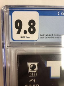 Tron (2006) # 1 (CGC 9.8 WP) | 1st app Tron in Comics